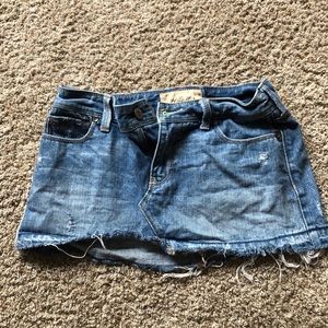 Hollister Jean Mini Skirt